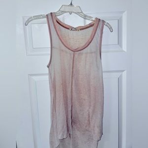 White Crow sheer tank top, medium